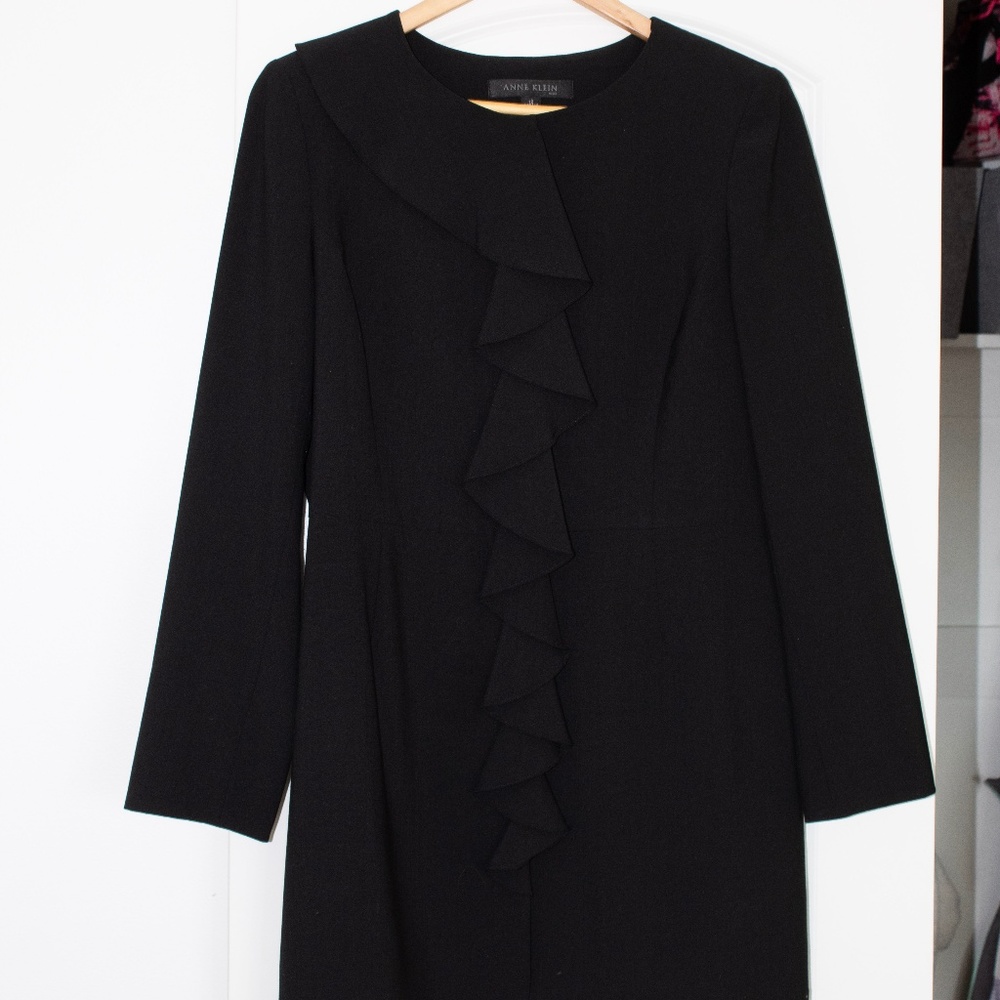 Black | Anne Klein | Size 12 | Trench Jacket